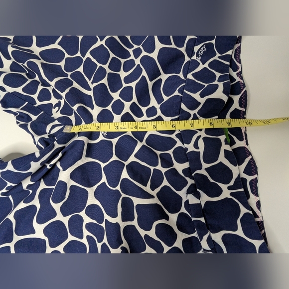 SEE DETAILS - Lilly Pulitzer Womens Size 8 Kristen Capri Cropped Navy Pants - Picture 13 of 15